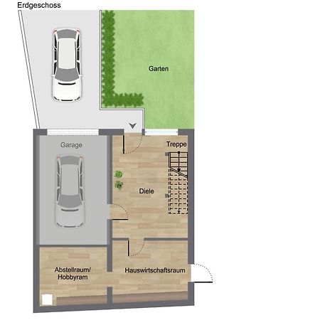 Bohnapartments - Town House Am Stadtpark - Gratis Parkplatz - Wlan Erfurt Exteriör bild