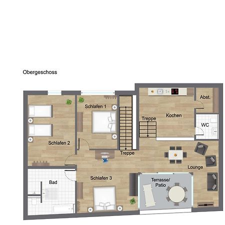 Bohnapartments - Town House Am Stadtpark - Gratis Parkplatz - Wlan Erfurt Exteriör bild