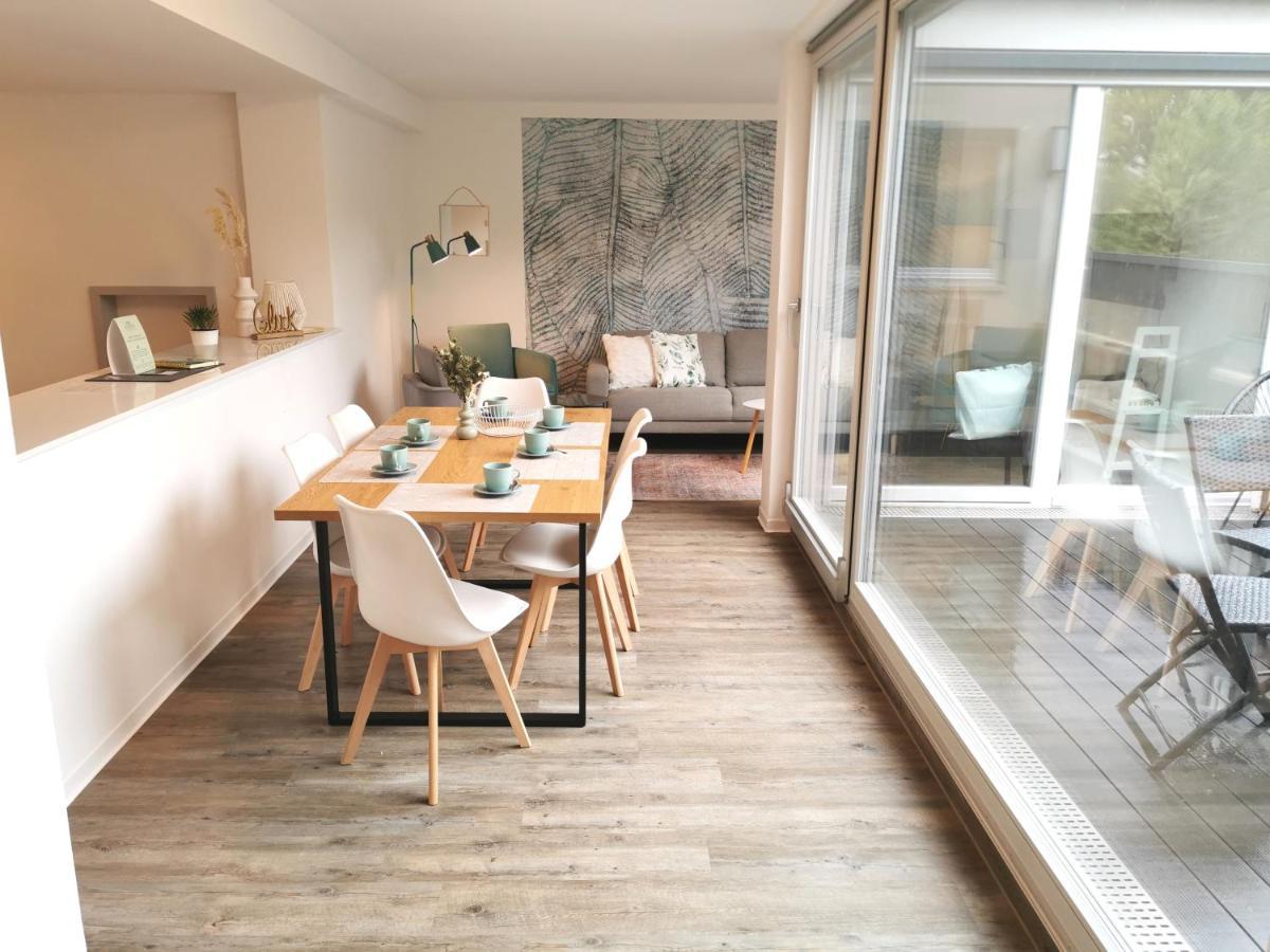 Bohnapartments - Town House Am Stadtpark - Gratis Parkplatz - Wlan Erfurt Exteriör bild