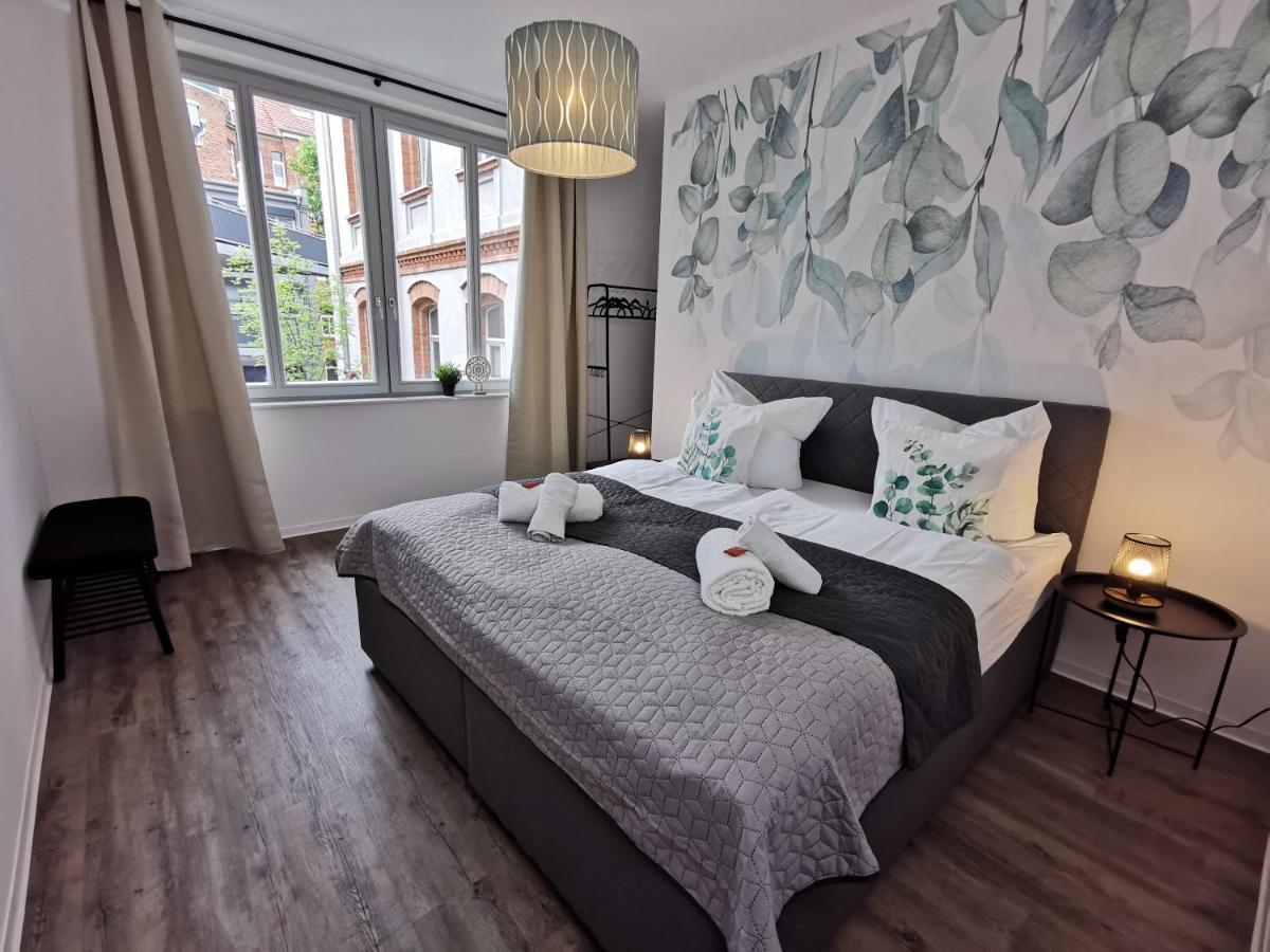 Bohnapartments - Town House Am Stadtpark - Gratis Parkplatz - Wlan Erfurt Exteriör bild