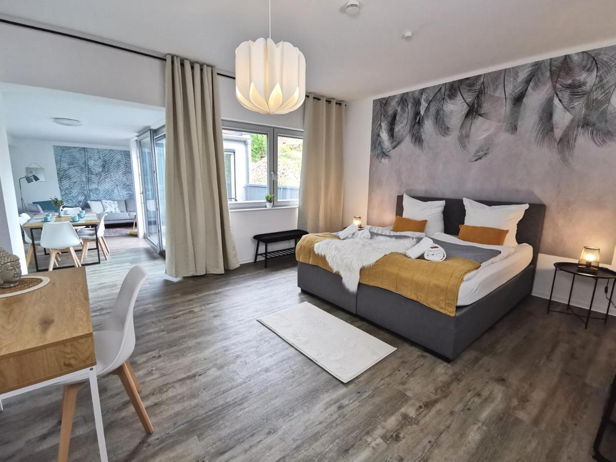 Bohnapartments - Town House Am Stadtpark - Gratis Parkplatz - Wlan Erfurt Exteriör bild