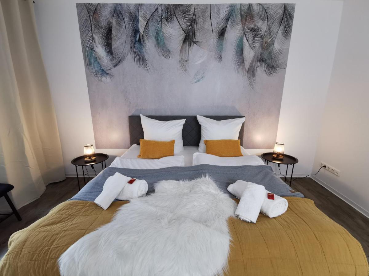 Bohnapartments - Town House Am Stadtpark - Gratis Parkplatz - Wlan Erfurt Exteriör bild