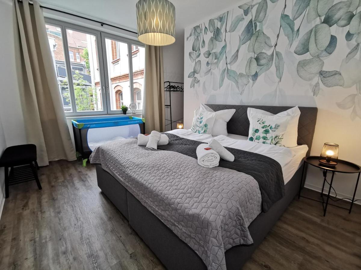 Bohnapartments - Town House Am Stadtpark - Gratis Parkplatz - Wlan Erfurt Exteriör bild